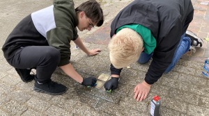 Stolpersteine putzen 23